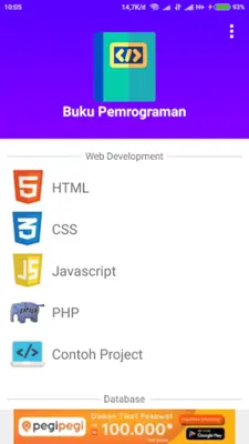 Buku Pemrograman (versi baru B android App screenshot 5